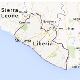Liberia map