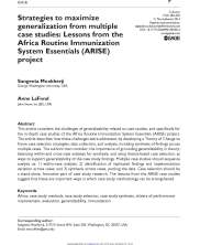 Learn more about this journal article Learn more about this journal article