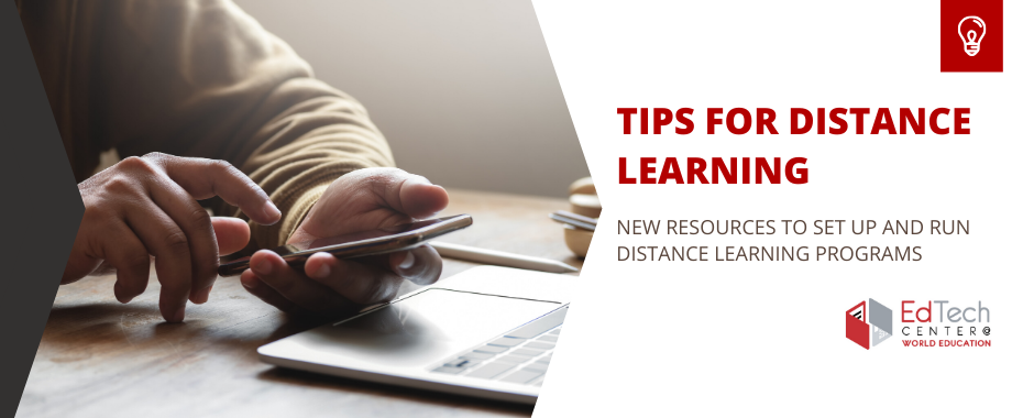 New to distance learning? Here's a step-by-step guide for setting up your online education program. ... READ MORE »